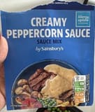 Sainsbury's Creamy Peppercorn Sauce Sauce Mix