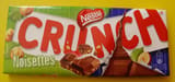 Nestle crunch, milk chocolate with crisp cereals bar, hazelnut