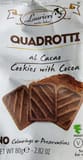 Laurieri Cookies with cocoa