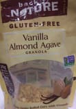 Back To Nature Vanilla Almond Agave Granola