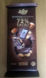 Hacendado Chocolate negro 72% cacao con almendras enteras