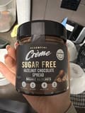 Essential Crème Sugar Free Hazelnut Chocolate Spread Organic Hazelnuts
