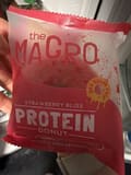 the MACRO Strawberry Bliss Protein Donut