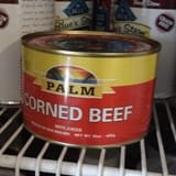 Palm Corned beef with juices