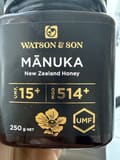 Watson & Son Mānuka New Zealand Honey